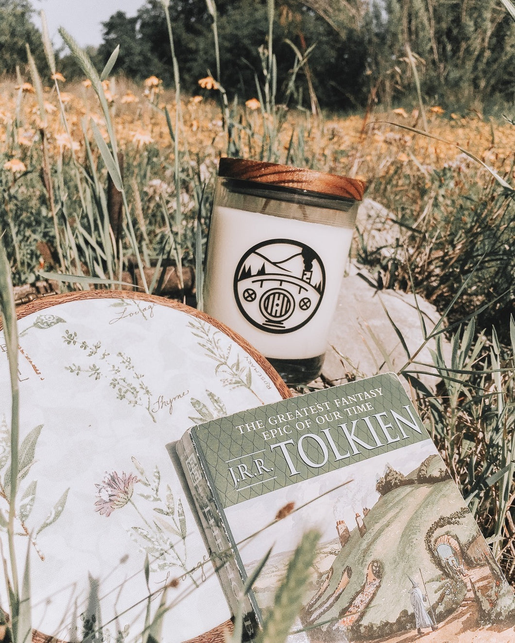 Fireside Fellowship Glass Candle