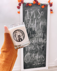 Avonlea Glass Candle