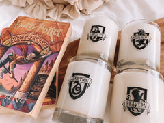 House Intelligence Glass Candle